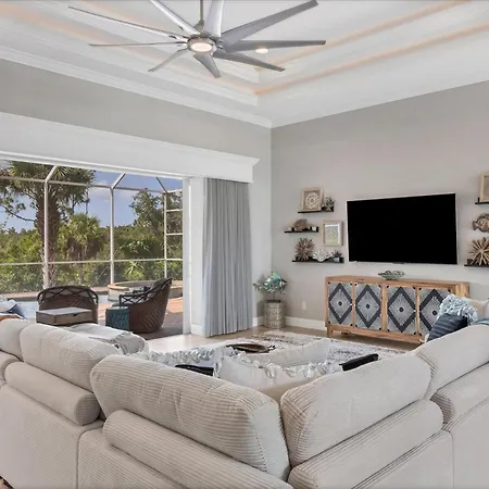 Charlotte County Villa 5913: Private Pool Spa Oasis